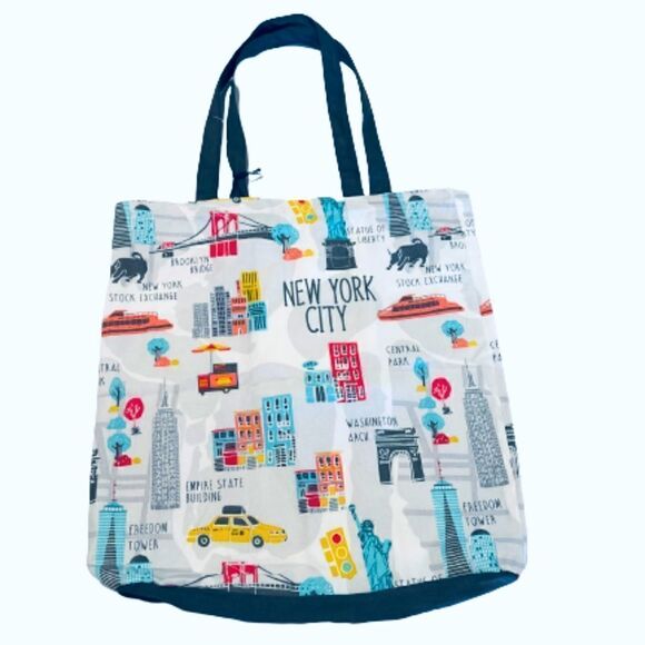 Bon Voyage Reusable Tote Bag, Lightweight, comfortable to carry - Picture 1 of 3
